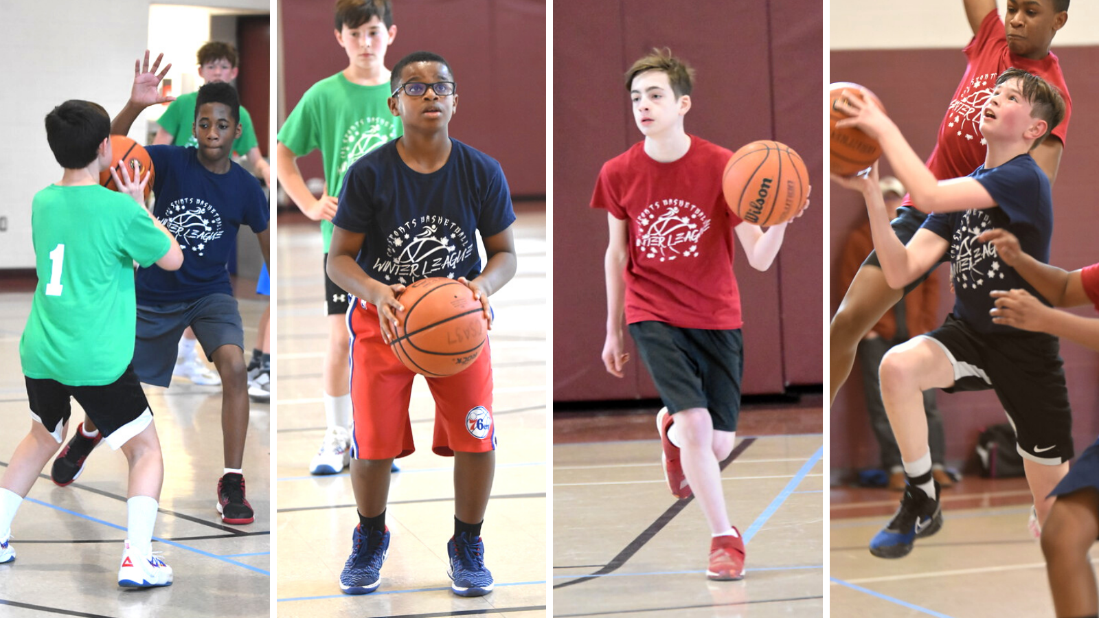 collection of league basketball players