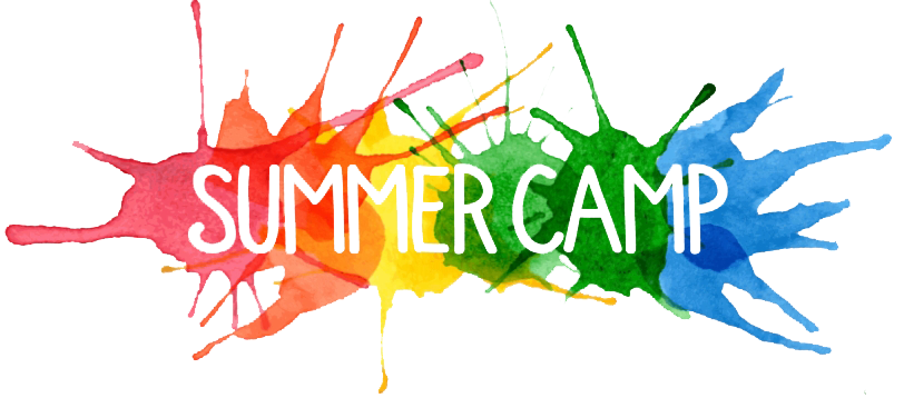 summer camp colorful splash