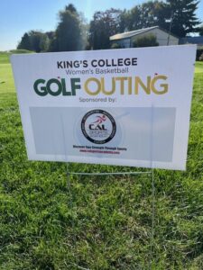 Allison Lindsay's Kings College Women's Basketball Team Golf Fundraiser 2_CAL Sports Academy