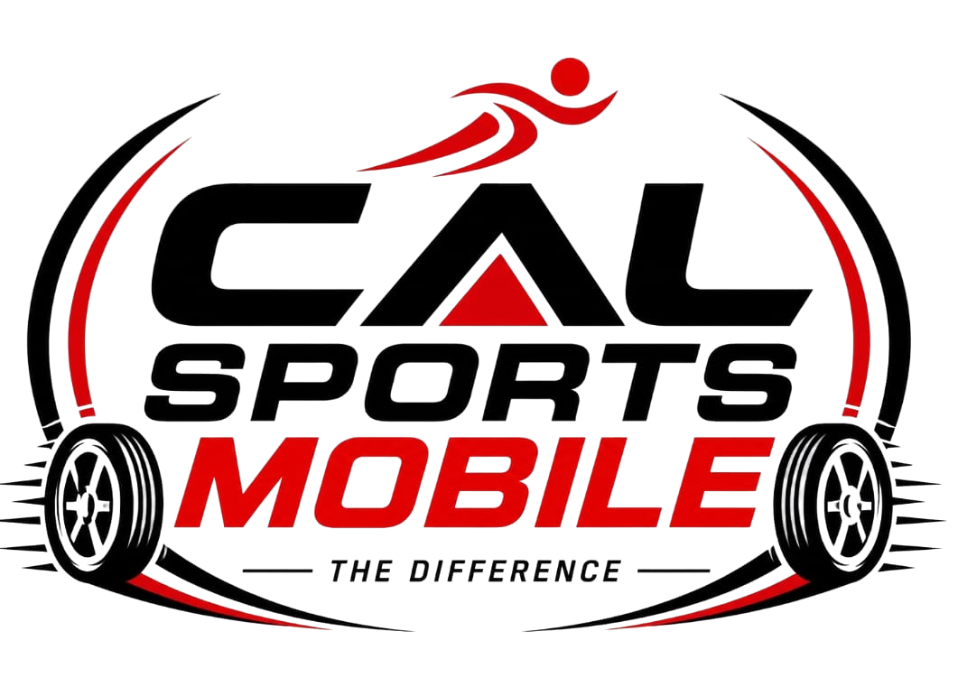 Children participating in a CAL Sports Mobile activity